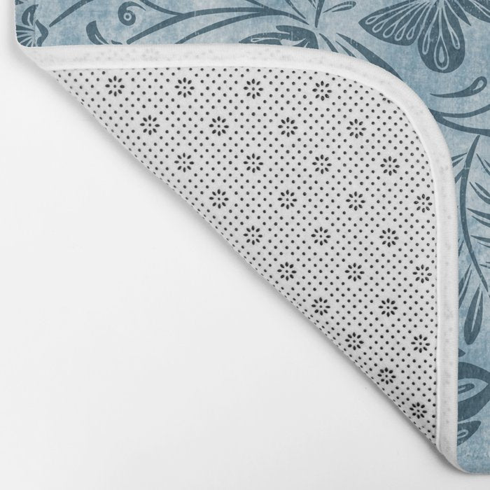 Arabella - Washed Indigo Bath Mat Gallery Image 2