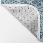 Arabella - Washed Indigo Bath Mat Gallery Image 2