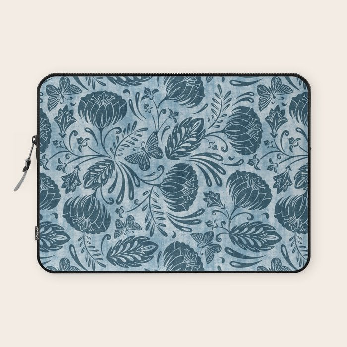 Arabella - Washed Indigo Laptop Sleeve Gallery Image 1