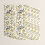 Happy Sloth - Tropical Gold Leaves Wrapping Paper Gallery Image 3