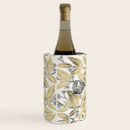 Happy Sloth - Tropical Gold Leaves Wine Chiller Gallery Image 3
