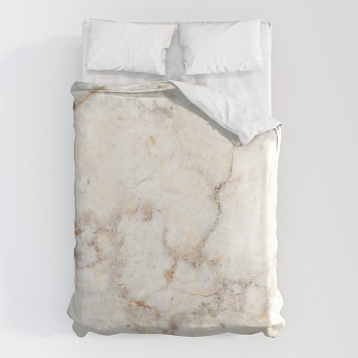 Marble Natural Stone Grey Veining Quartz Duvet Cover Gallery Image 6