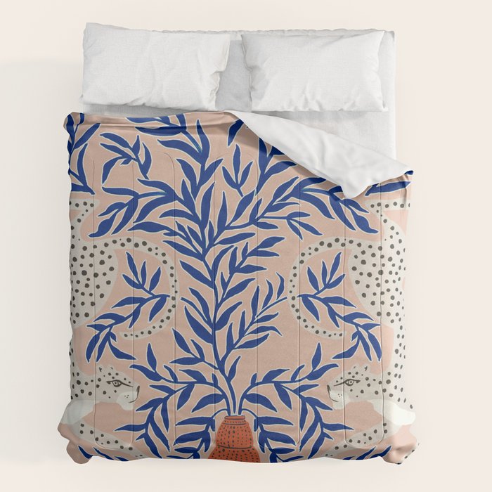 Leopard Vase Comforter Gallery Image 7