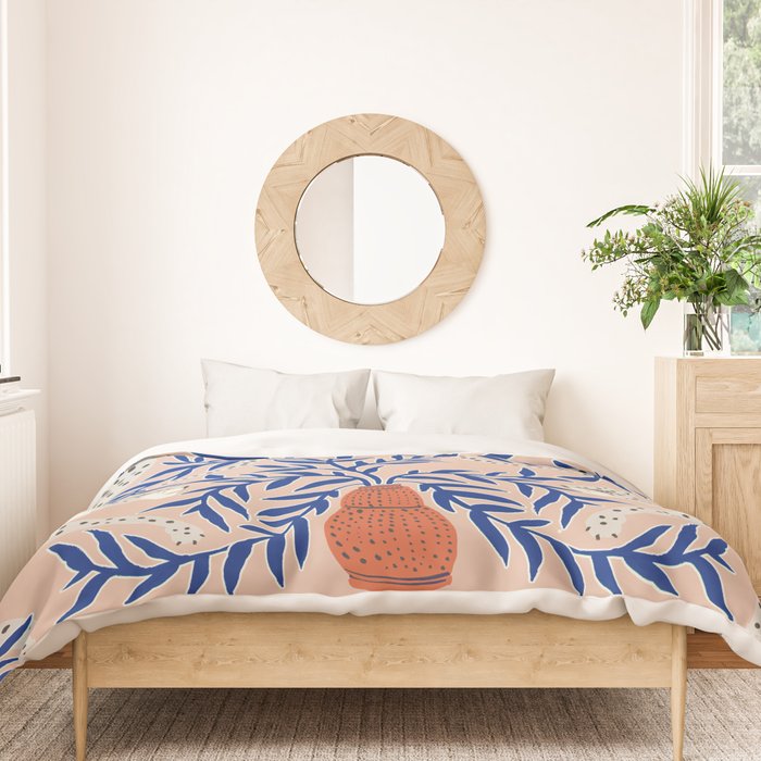 Leopard Vase Duvet Cover Gallery Image 3
