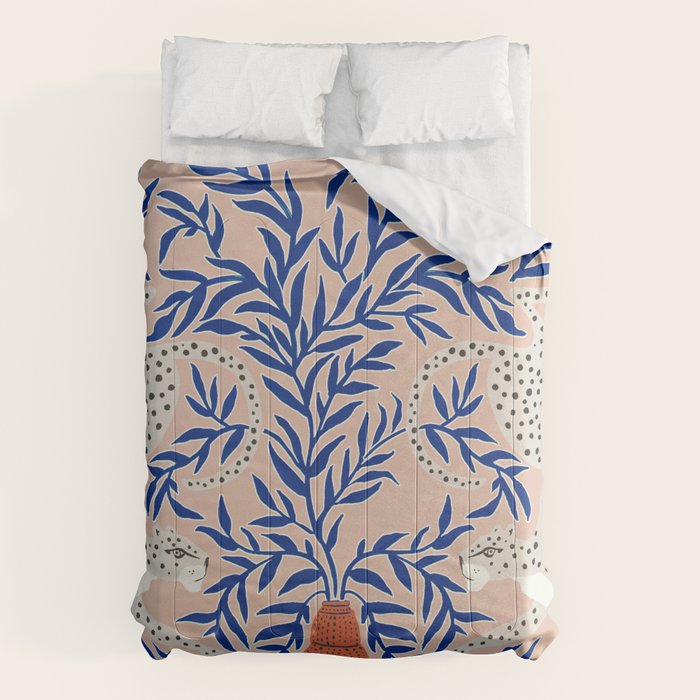 Leopard Vase Comforter Gallery Image 6