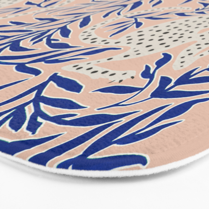 Leopard Vase Bath Mat Gallery Image 3