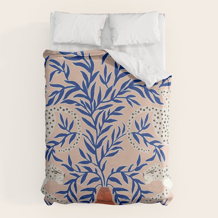 Leopard Vase Duvet Cover Gallery Image 6