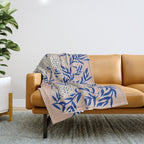Leopard Vase Throw Blanket Gallery Image 1