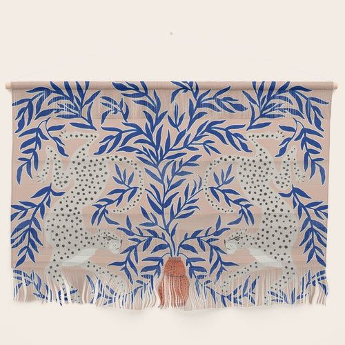 Leopard Vase Wall Hanging Gallery Image 1