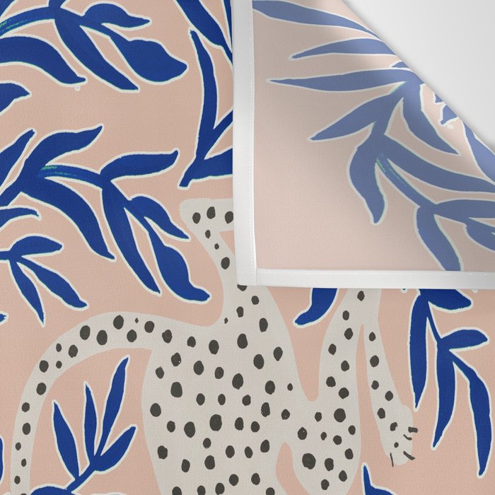 Leopard Vase Wall Tapestry Gallery Image 3