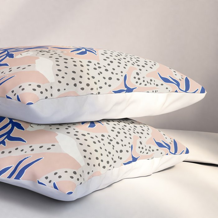 Leopard Vase Pillow Sham Gallery Image 3
