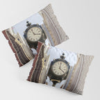 Downtown Tulsa Oklahoma Photography x Tulsa Centennial Clock  Pillow Sham Gallery Image 3