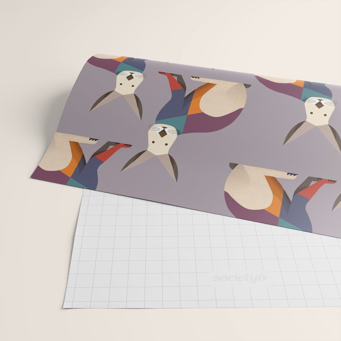 European Hare Wrapping Paper Gallery Image 2