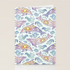 Daybreak Dolphins Stationery Card Gallery Image 2
