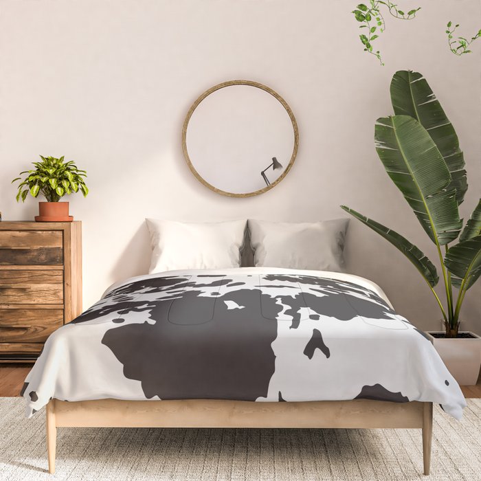 Southwestern Cowhide Animal Print Comforter Gallery Image 3