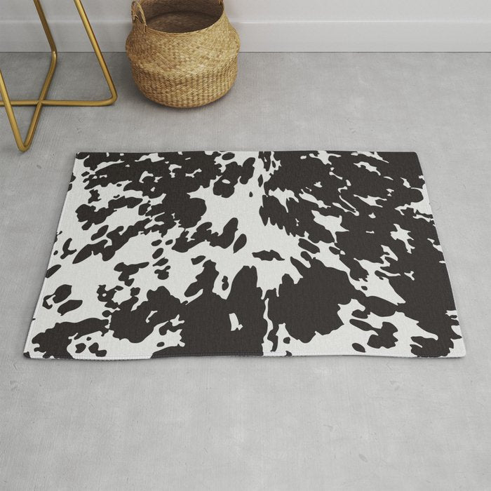 Southwestern Cowhide Animal Print Rug Gallery Image 1