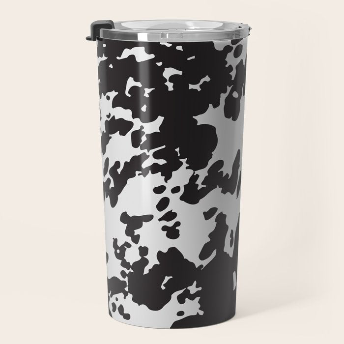 Southwestern Cowhide Animal Print Travel Mug Gallery Image 3