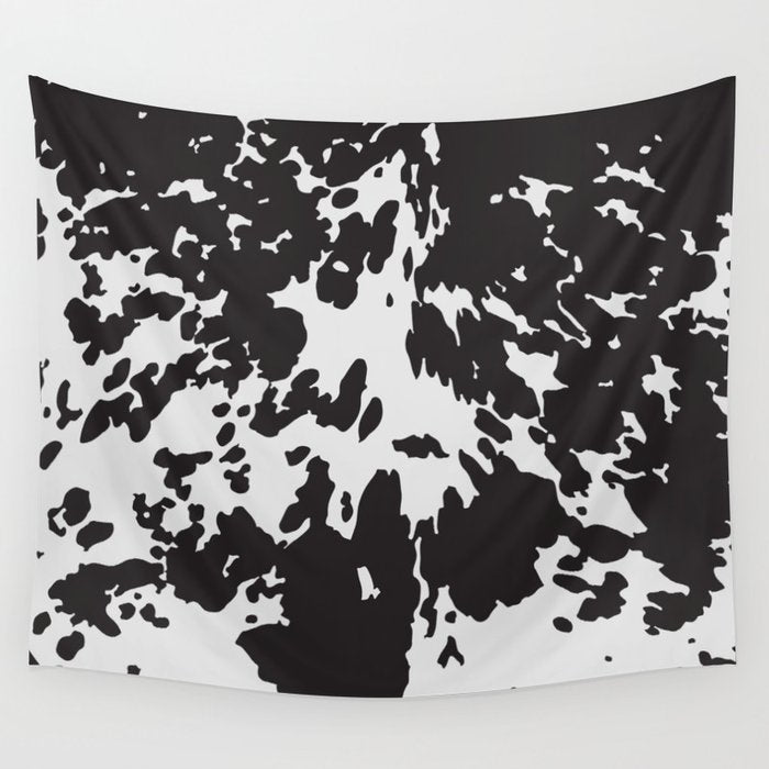 Southwestern Cowhide Animal Print Wall Tapestry Gallery Image 4