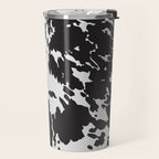 Southwestern Cowhide Animal Print Travel Mug Gallery Image 2