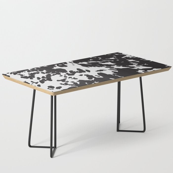 Southwestern Cowhide Animal Print Coffee Table Gallery Image 1