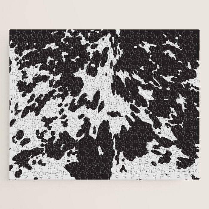 Southwestern Cowhide Animal Print Jigsaw Puzzle Gallery Image 1