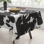 Southwestern Cowhide Animal Print Tablecloth Gallery Image 3