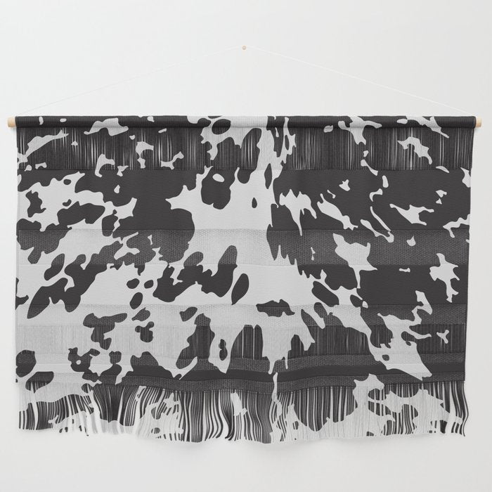 Southwestern Cowhide Animal Print Wall Hanging Gallery Image 1