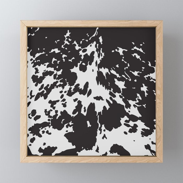 Southwestern Cowhide Animal Print Mini Art Print Gallery Image 1
