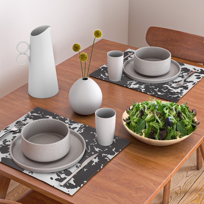 Southwestern Cowhide Animal Print Placemat Gallery Image 2