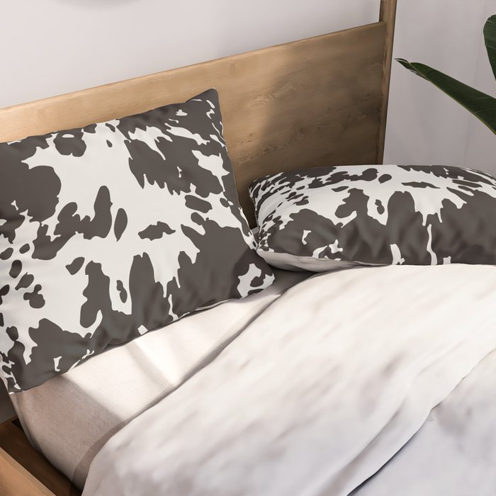 Southwestern Cowhide Animal Print Pillow Sham Gallery Image 2