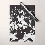 Southwestern Cowhide Animal Print Wrapping Paper Gallery Image 1