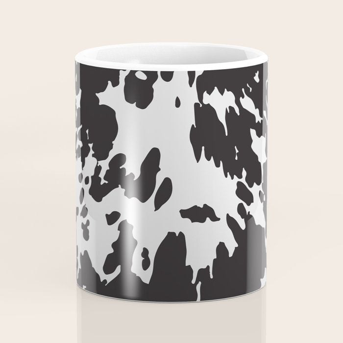 Southwestern Cowhide Animal Print Coffee Mug Gallery Image 4