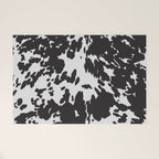 Southwestern Cowhide Animal Print Welcome Mat Gallery Image 1