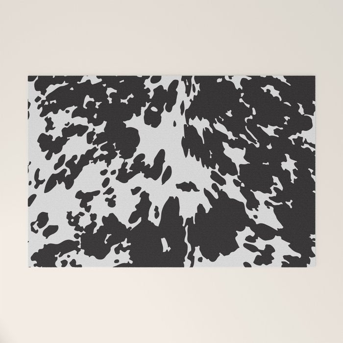 Southwestern Cowhide Animal Print Welcome Mat Gallery Image 1