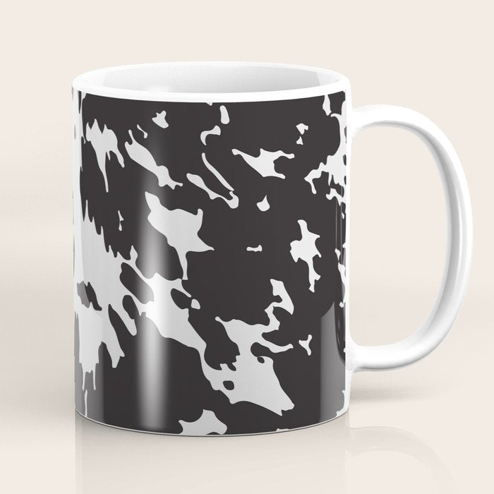 Southwestern Cowhide Animal Print Coffee Mug Gallery Image 1