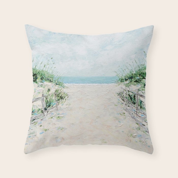 Sandbridge Dunes Throw Pillow Gallery Image 6