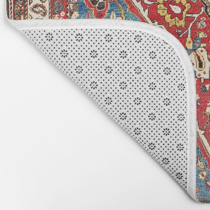 Qashqaâi Kashkuli Fars Southwest Persian Rug Print Bath Mat Gallery Image 2