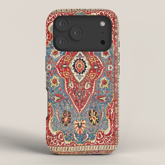 Qashqaâi Kashkuli Fars Southwest Persian Rug Print iPhone Case Gallery Image 3