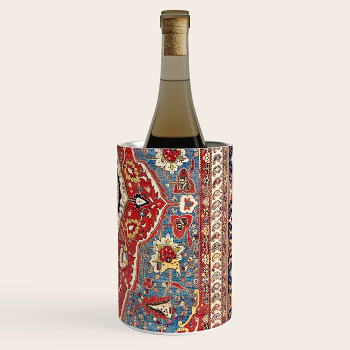 Qashqaâi Kashkuli Fars Southwest Persian Rug Print Wine Chiller Gallery Image 3