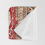 Qashqaâi Kashkuli Fars Southwest Persian Rug Print Throw Blanket Gallery Image 3