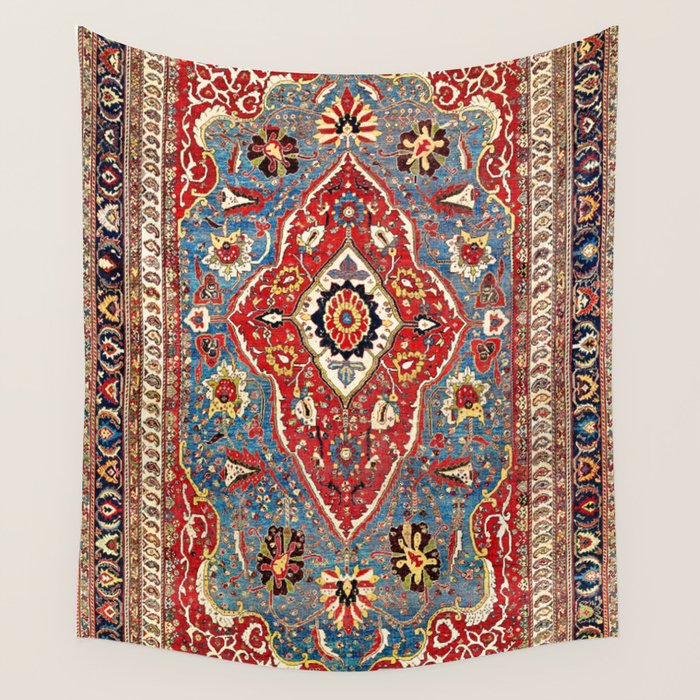 Qashqaâi Kashkuli Fars Southwest Persian Rug Print Wall Tapestry Gallery Image 1