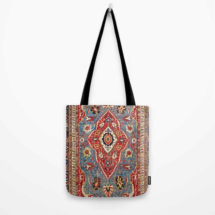 Qashqaâi Kashkuli Fars Southwest Persian Rug Print Tote Bag Gallery Image 2
