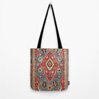 Qashqaâi Kashkuli Fars Southwest Persian Rug Print Tote Bag Gallery Image 2