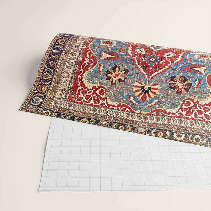 Qashqaâi Kashkuli Fars Southwest Persian Rug Print Wrapping Paper Gallery Image 2