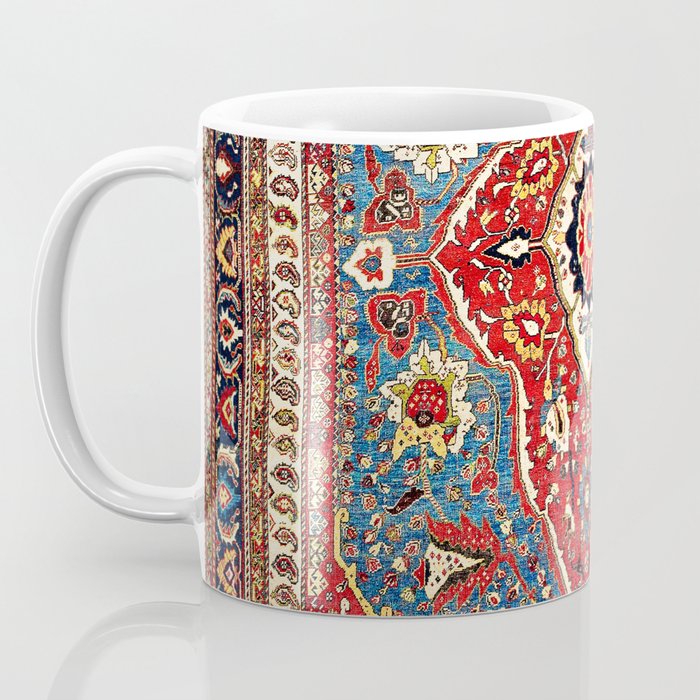 Qashqaâi Kashkuli Fars Southwest Persian Rug Print Coffee Mug Gallery Image 3