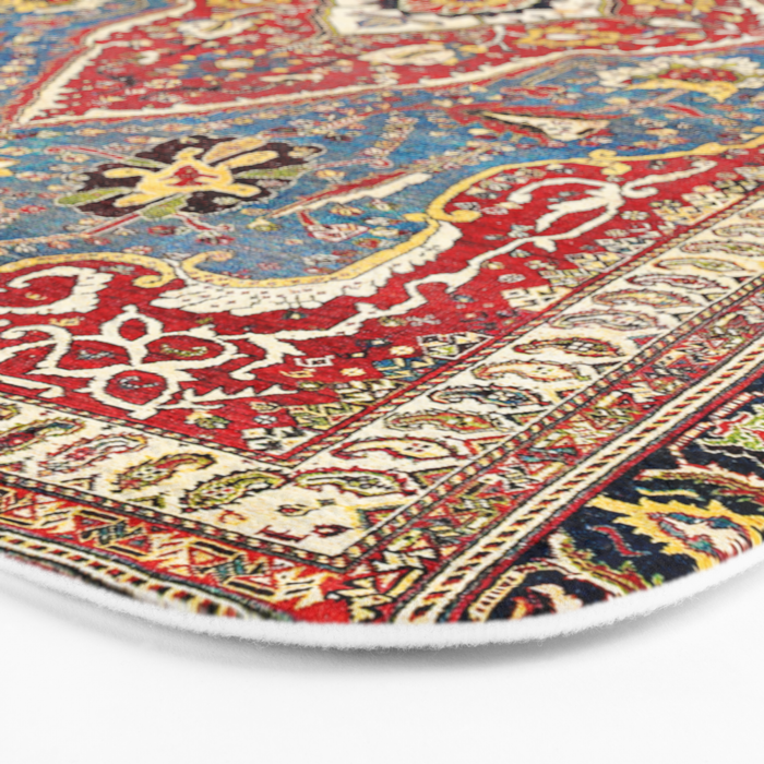 Qashqaâi Kashkuli Fars Southwest Persian Rug Print Bath Mat Gallery Image 3