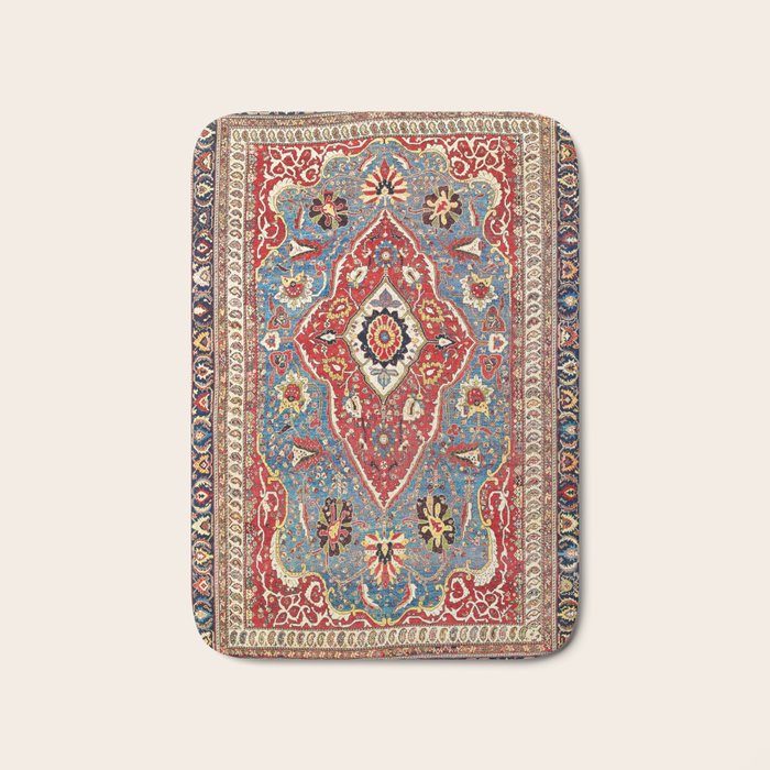 Qashqaâi Kashkuli Fars Southwest Persian Rug Print Bath Mat Gallery Image 1