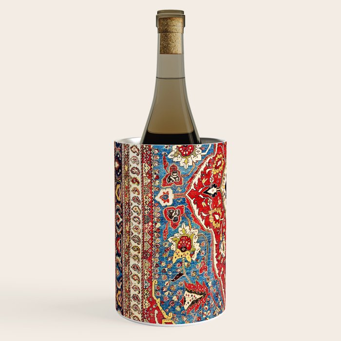 Qashqaâi Kashkuli Fars Southwest Persian Rug Print Wine Chiller Gallery Image 2