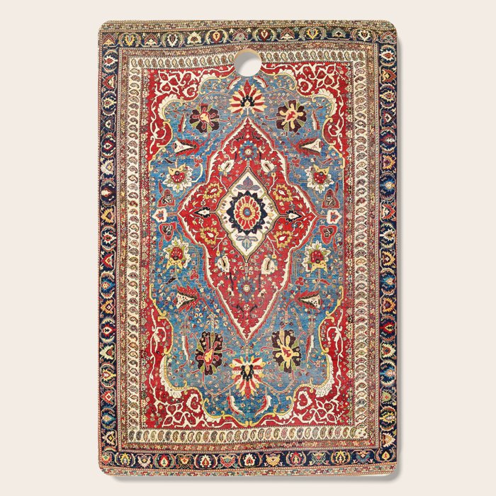 Qashqaâi Kashkuli Fars Southwest Persian Rug Print Cutting Board Gallery Image 1