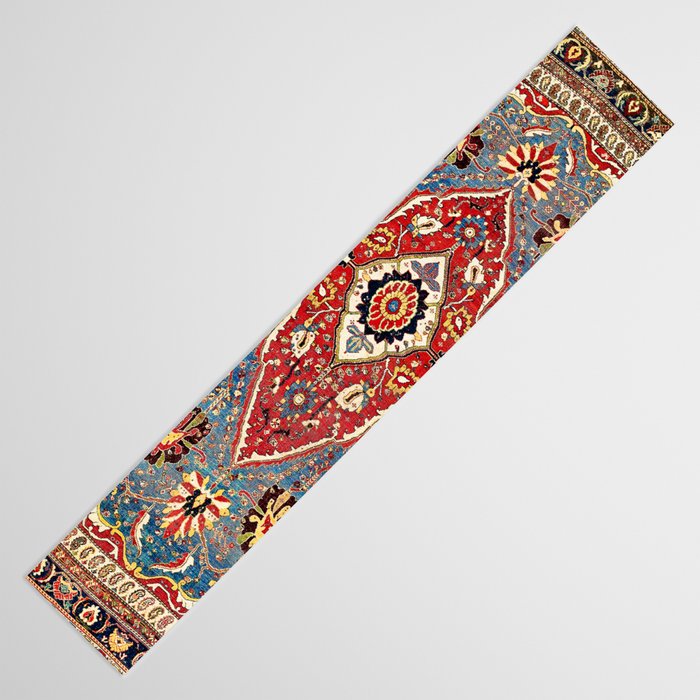 Qashqaâi Kashkuli Fars Southwest Persian Rug Print Table Runner Gallery Image 3